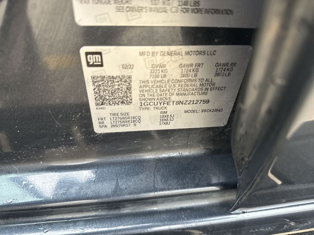 2022 Chevrolet Silverado 1500 LTD LT Trail Boss