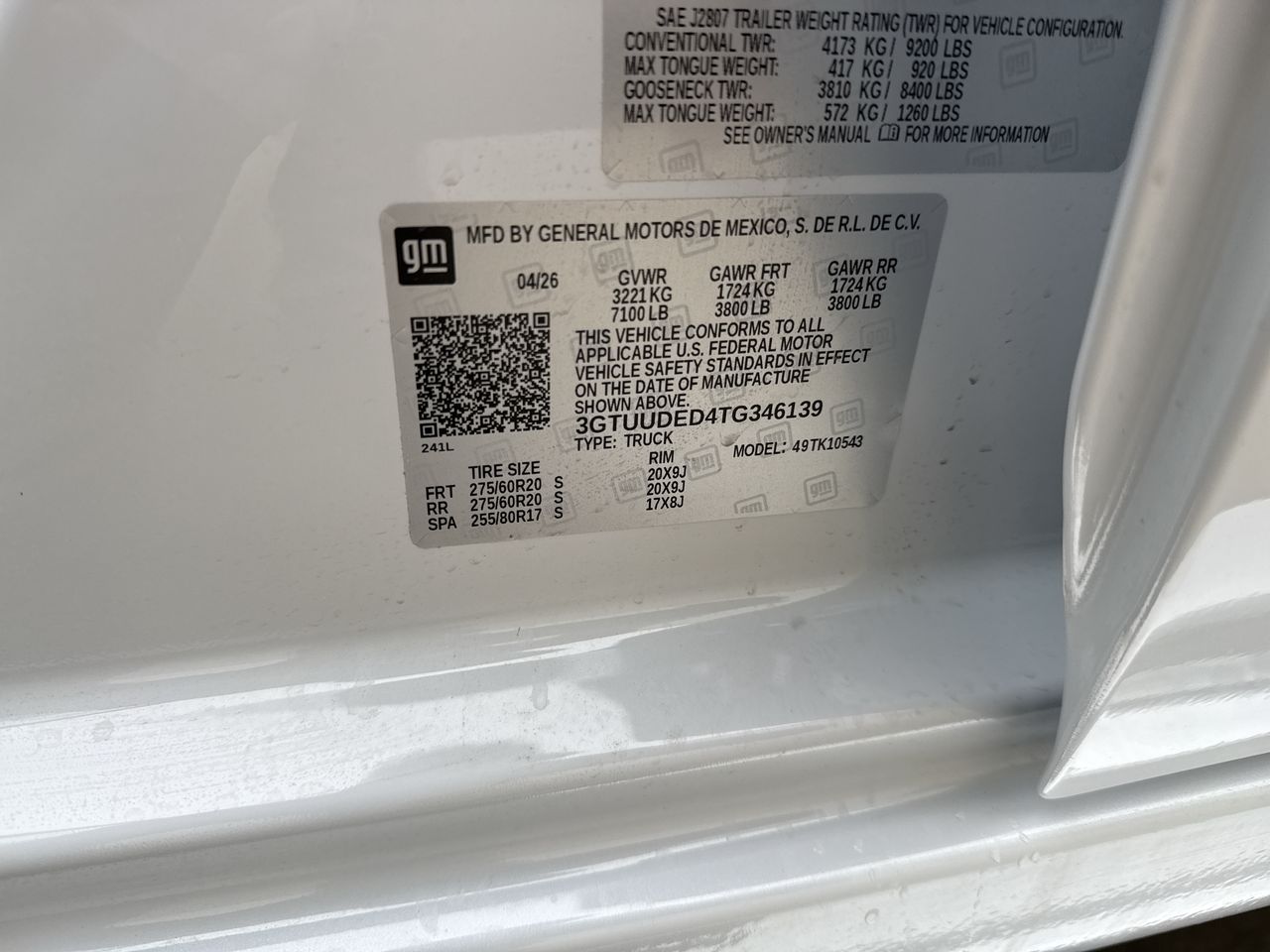 2026 GMC Sierra 1500 SLT