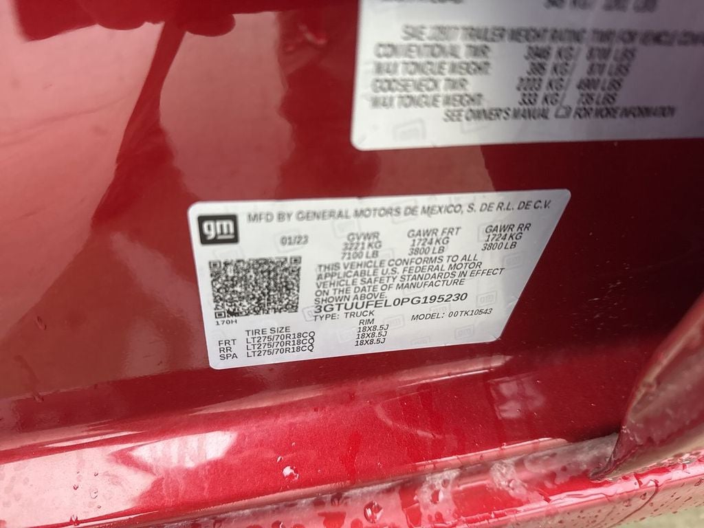 2023 GMC Sierra 1500 AT4X