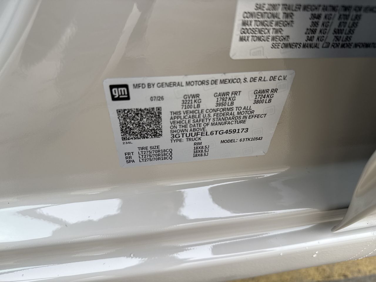 2026 GMC Sierra 1500 AT4X